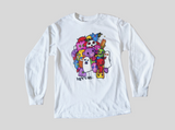 Monster Stroll graphic long sleeve shirt